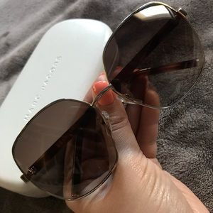 Marc65s square sunglasses by Marc Jacobs